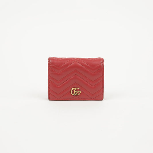 GG Marmont Card Case Wallet