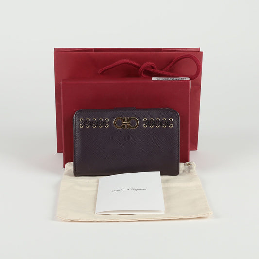 Gancini Logo Continental Wallet