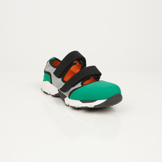 Round Toe Double Strap Sneakers Size