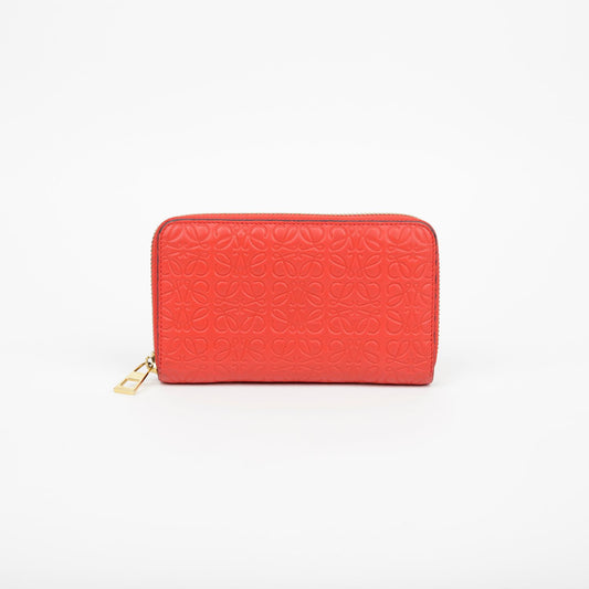 Anagram Zipper Round Wallet