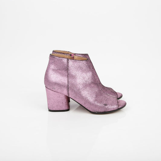 Open Toe Ankle Boots Size