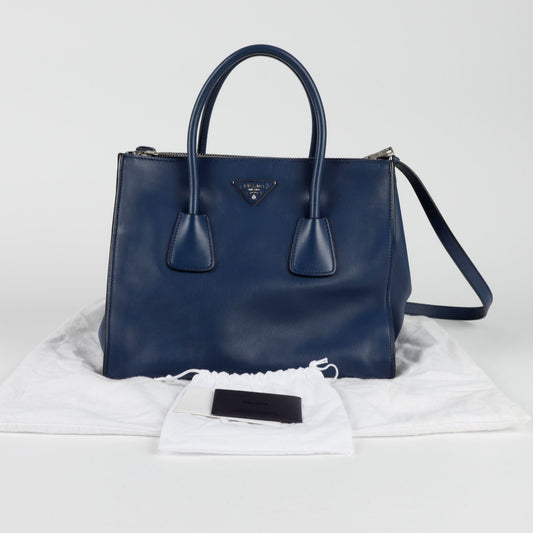 Triangle Logo Tote Shoulder Bag