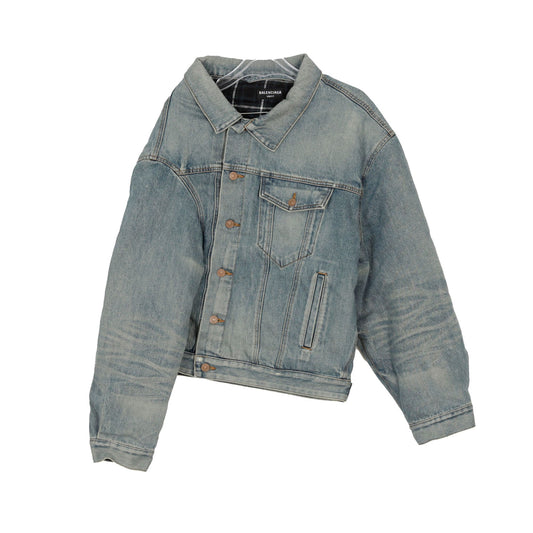 Asymmetric Denim Jacket