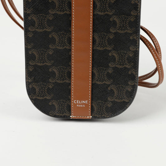Triomphe Phone Pouch Crossbody