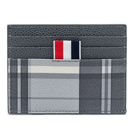 Bar Stripe Pebble Grain Cardholder