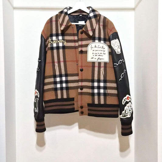 Appliqué Technical Bomber Jacket