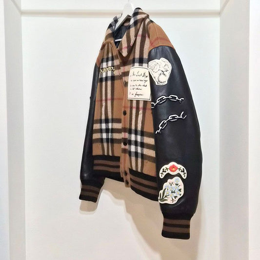 Appliqué Technical Bomber Jacket