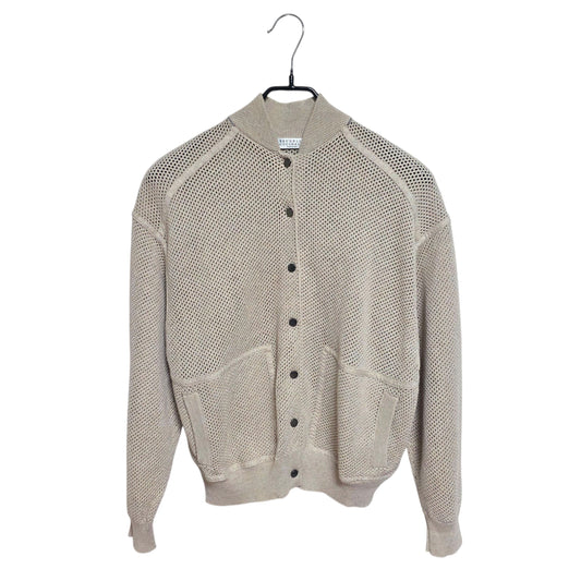 Brunello Cucinelli Women's Mesh Bomber Cardigan