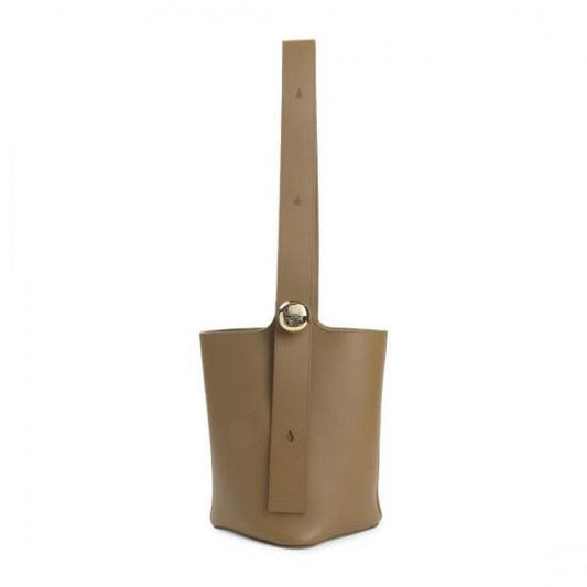 Medium Pebble Bucket in Smooth Calfskin Bucket Bag