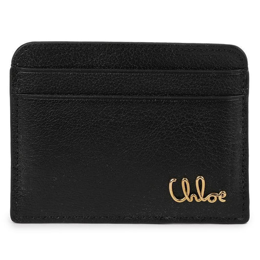 Grained Leather Iconic Card Holder