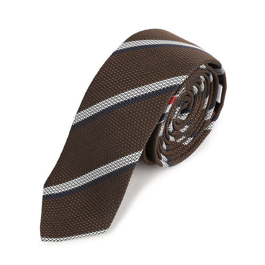 Shadow Stripe Pique Weave Tie