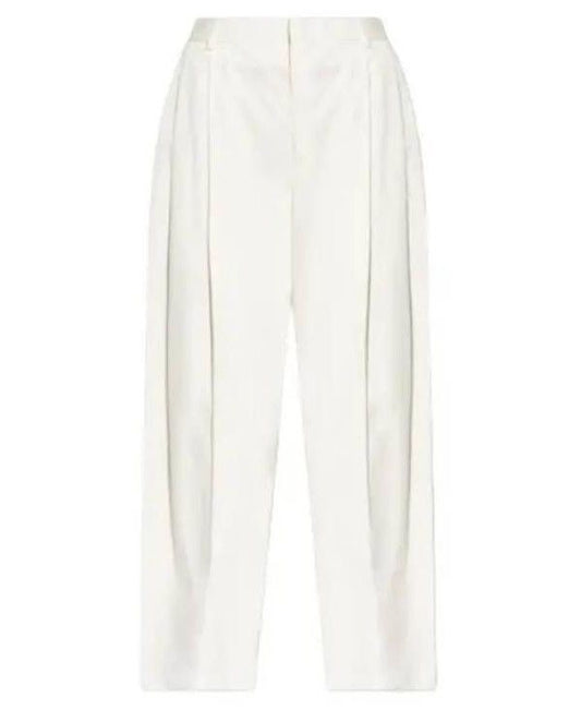 Light Cotton Twill Tapered Trousers