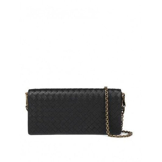 Intrecciato Mini Chain Crossbody Bag
