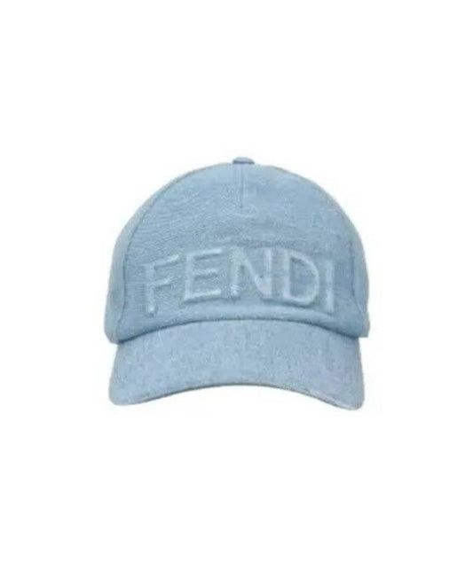 Denim Baseball Cap Logo