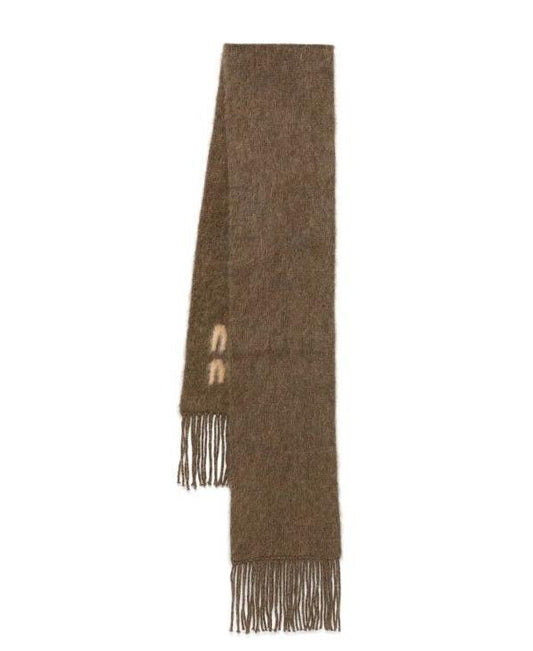 Logo Mohair Scarf