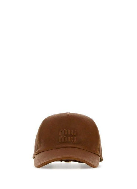 Nappa Leather Baseball Cap