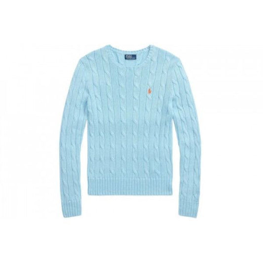 Cable Knit Pima Cotton Sweater