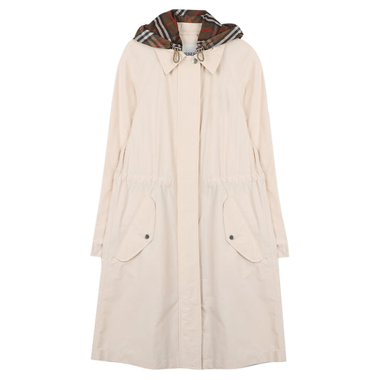 BURBERRY Newbury Parka, Women, Calico Beige