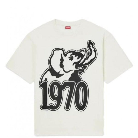 KENZO Jungle Elephant Oversized Cotton T-Shirt, XL