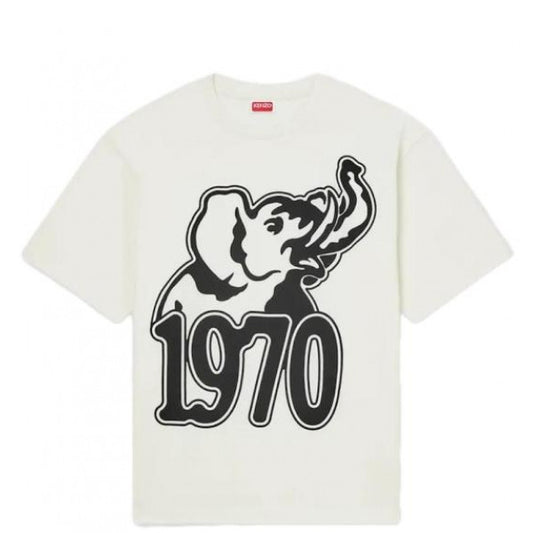 KENZO Jungle Elephant Oversized Cotton T-Shirt, XL