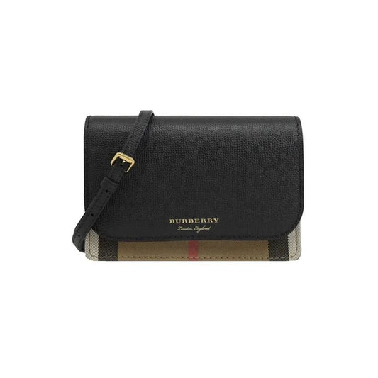 BURBERRY New Hampshire Check Crossbody Bag