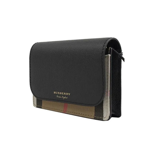 BURBERRY New Hampshire Check Crossbody Bag