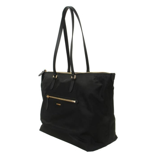 BURBERRY Black Nylon Zip Tote Bag, Women's