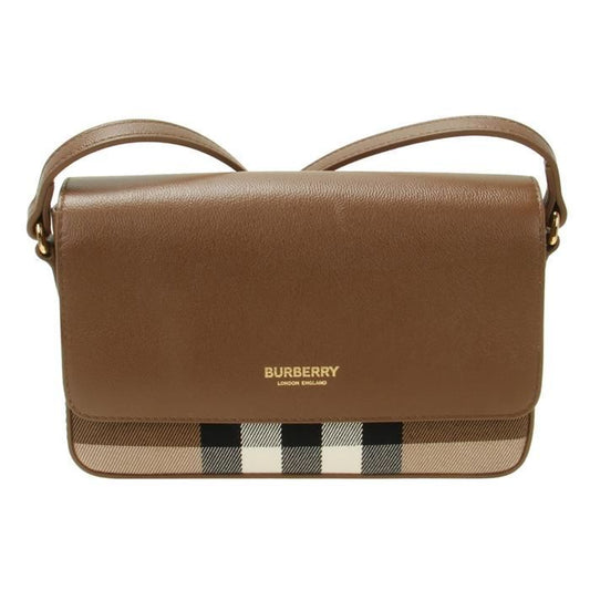 BURBERRY New Hampshire Check Crossbody Bag