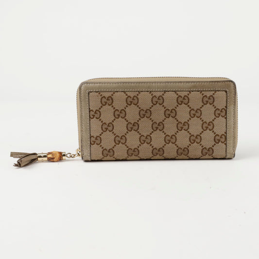 Bamboo Tassel Long Wallet