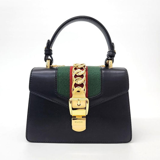 Gucci Sylvie Mini Tote/Crossbody Bag (470270) (5096886)
