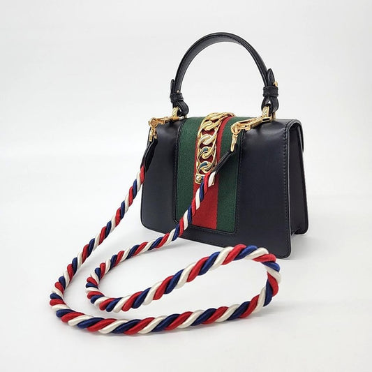 Gucci Sylvie Mini Tote/Crossbody Bag (470270) (5096886)