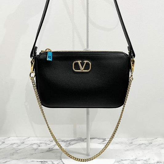 Logo Signature Mini Shoulder Bag Black cm) MIM