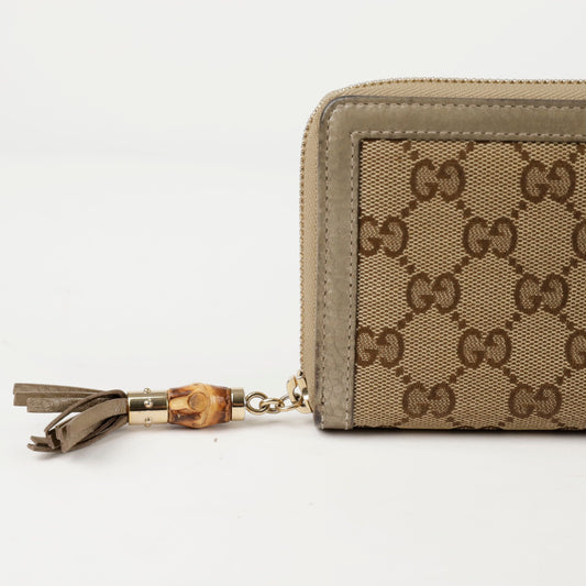 Bamboo Tassel Long Wallet