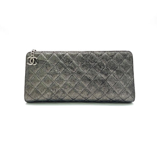 Chanel metallic clutch (8000223)