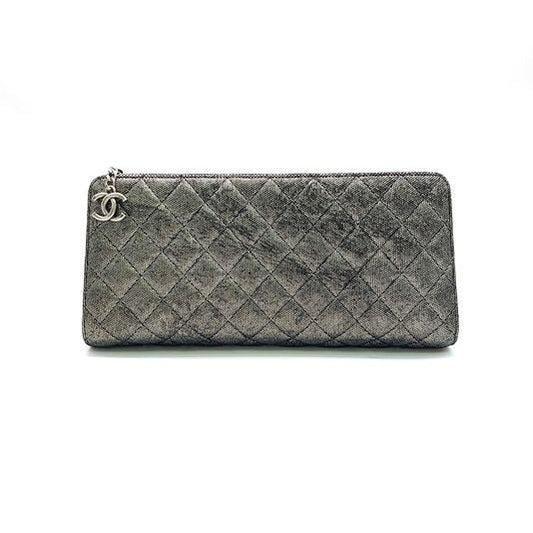 Chanel metallic clutch (8000223)
