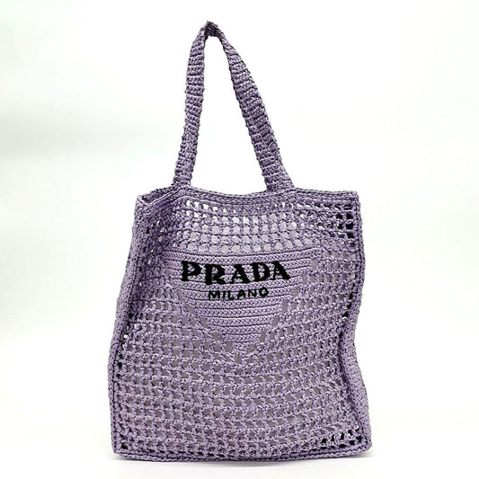 Prada raffia shoulder bag (10240010)