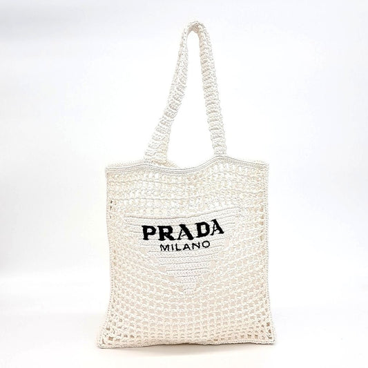 Prada raffia shoulder bag (10253002)