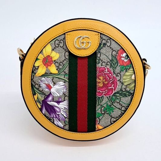 Gucci Ophidia Mini GG Round Shoulder Bag (550618) (10262041)
