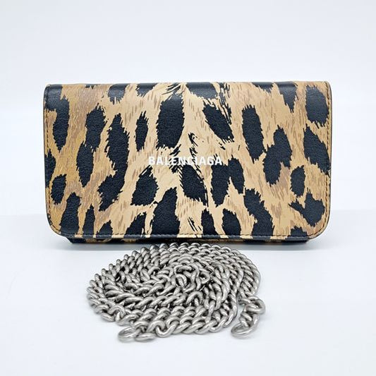 Balenciaga Phone Holder Chain Mini Crossbody Bag (593785) (10262107)