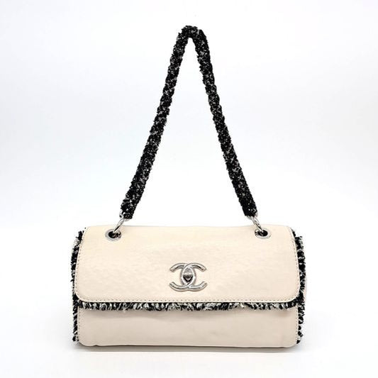Chanel tweed chain shoulder bag (10270785)