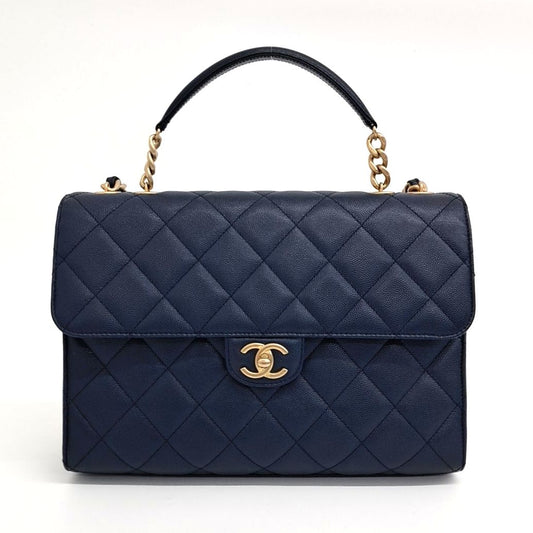 Chanel Caviar Chain Tote and Shoulder Bag (10279600)