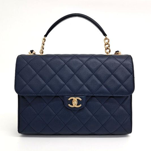 Chanel Caviar Chain Tote and Shoulder Bag (10279600)